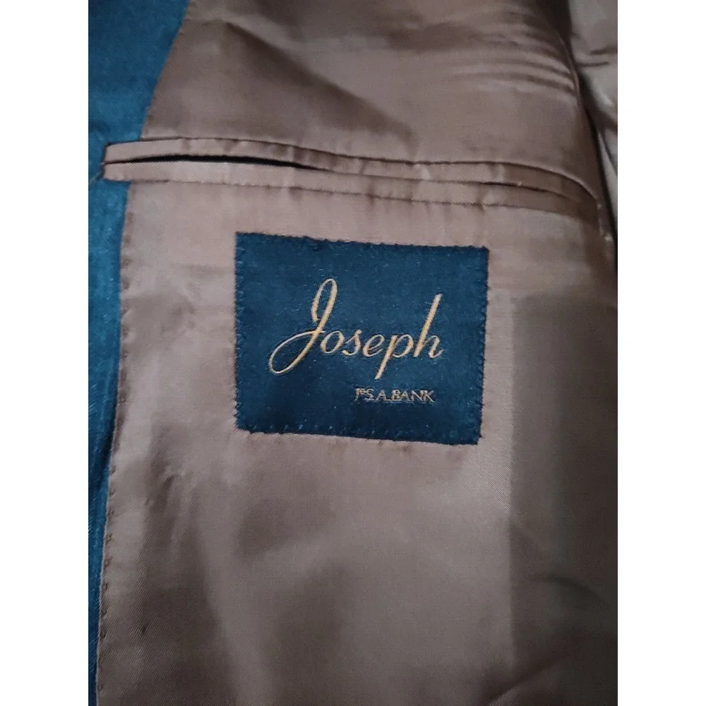 Jos. A Bank Slim Fit Blazer Suit Men's Size 42L Tal‎ 100% Wool